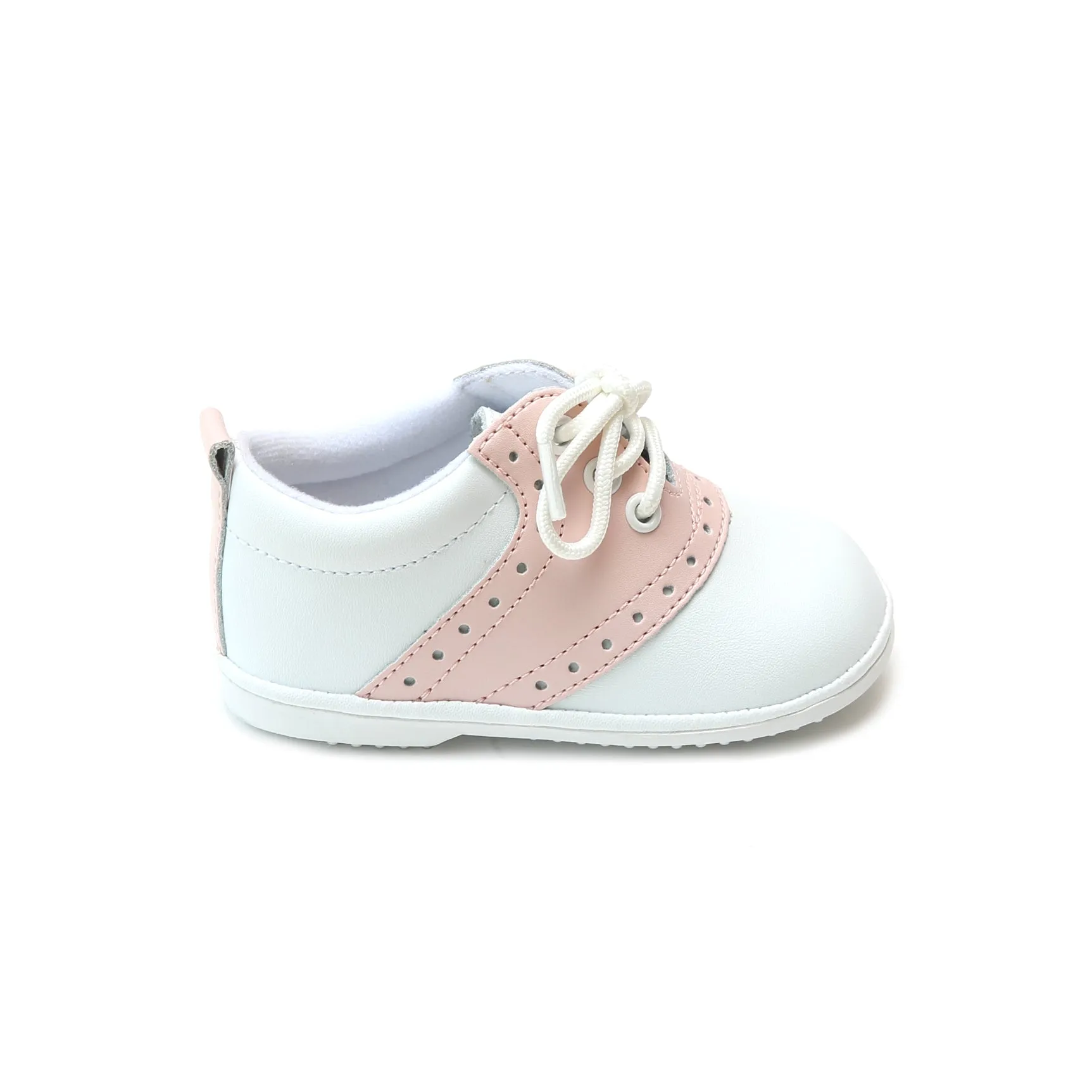 Addie Pink Saddle Oxford Shoe (Baby)