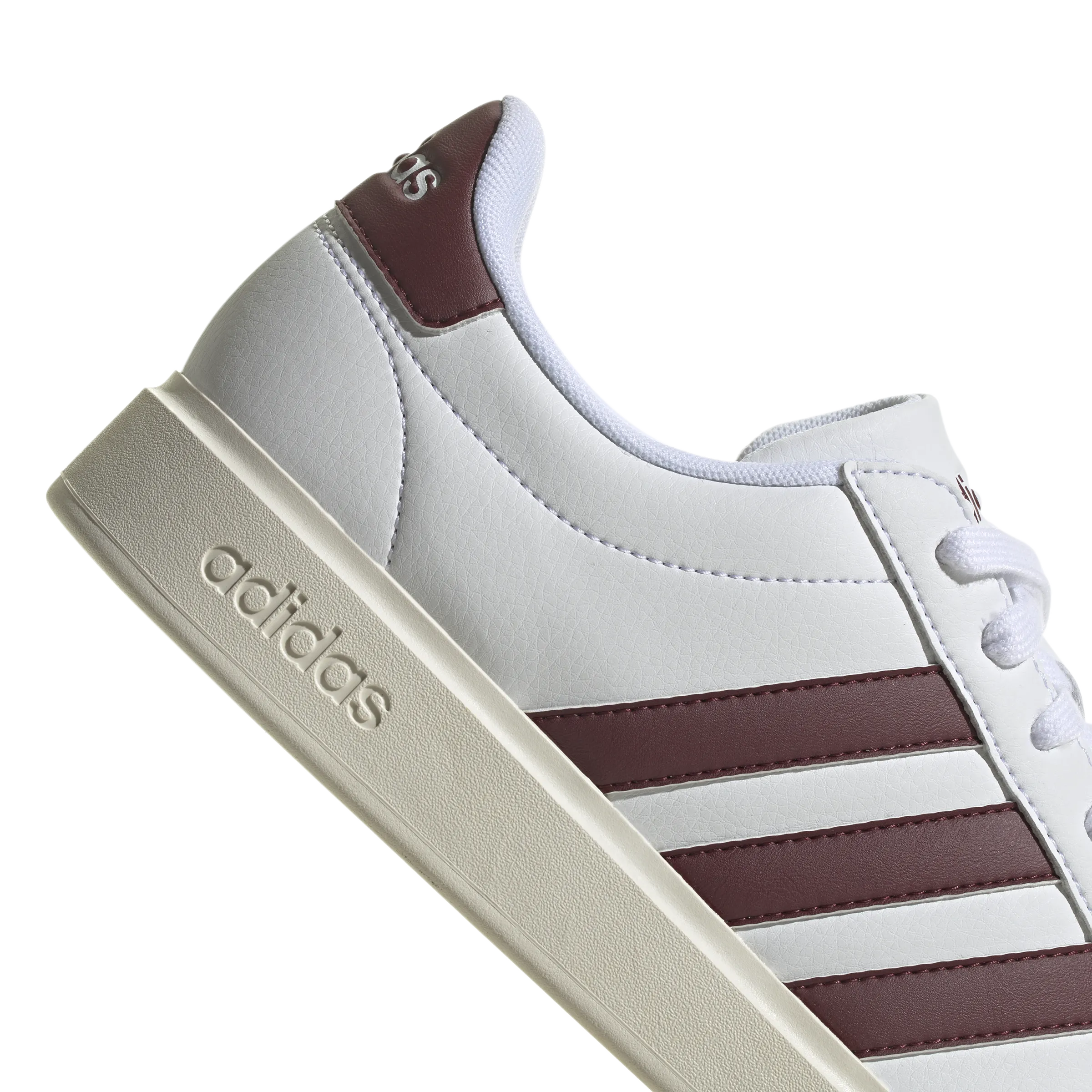 adidas Grand Court 2.0 Trainers - Mens - White/Shadow Red/Off White