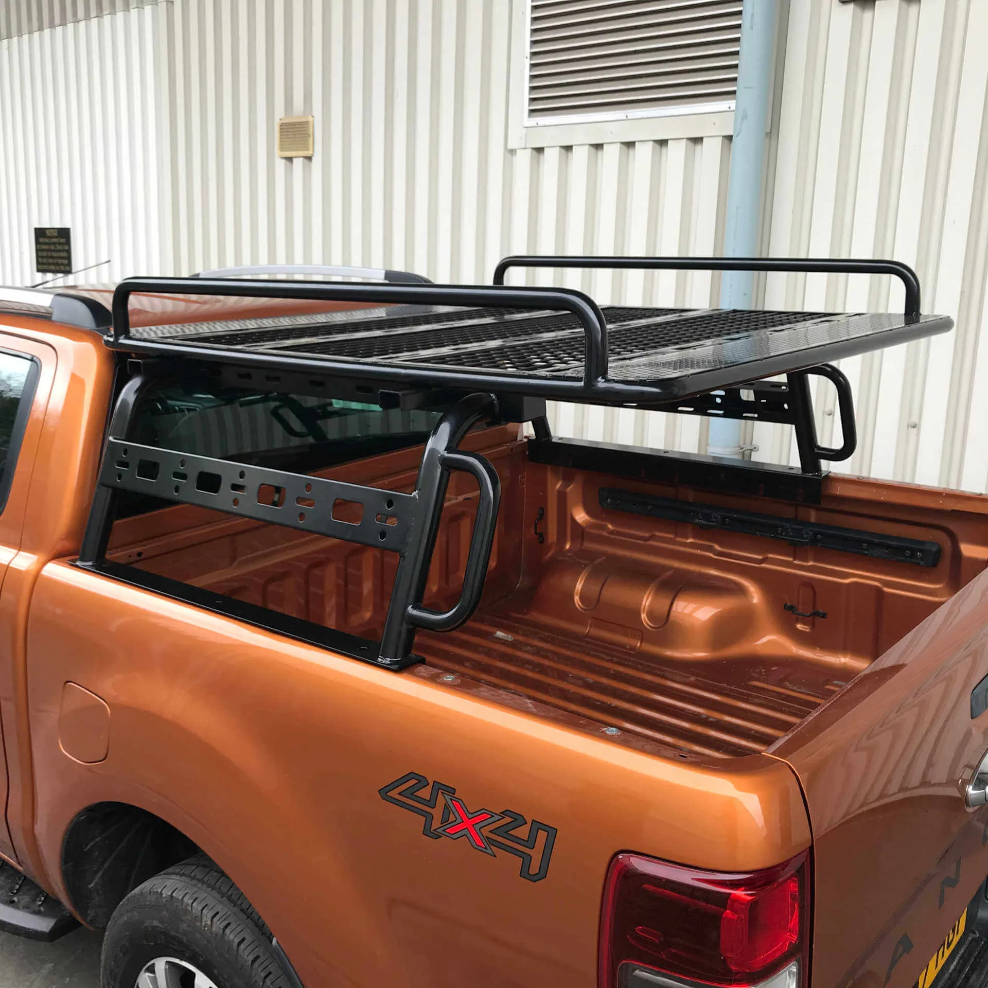 Adjustable Load Bed Cargo Frame with Side Rail Rack for Ford Ranger 2006-2012