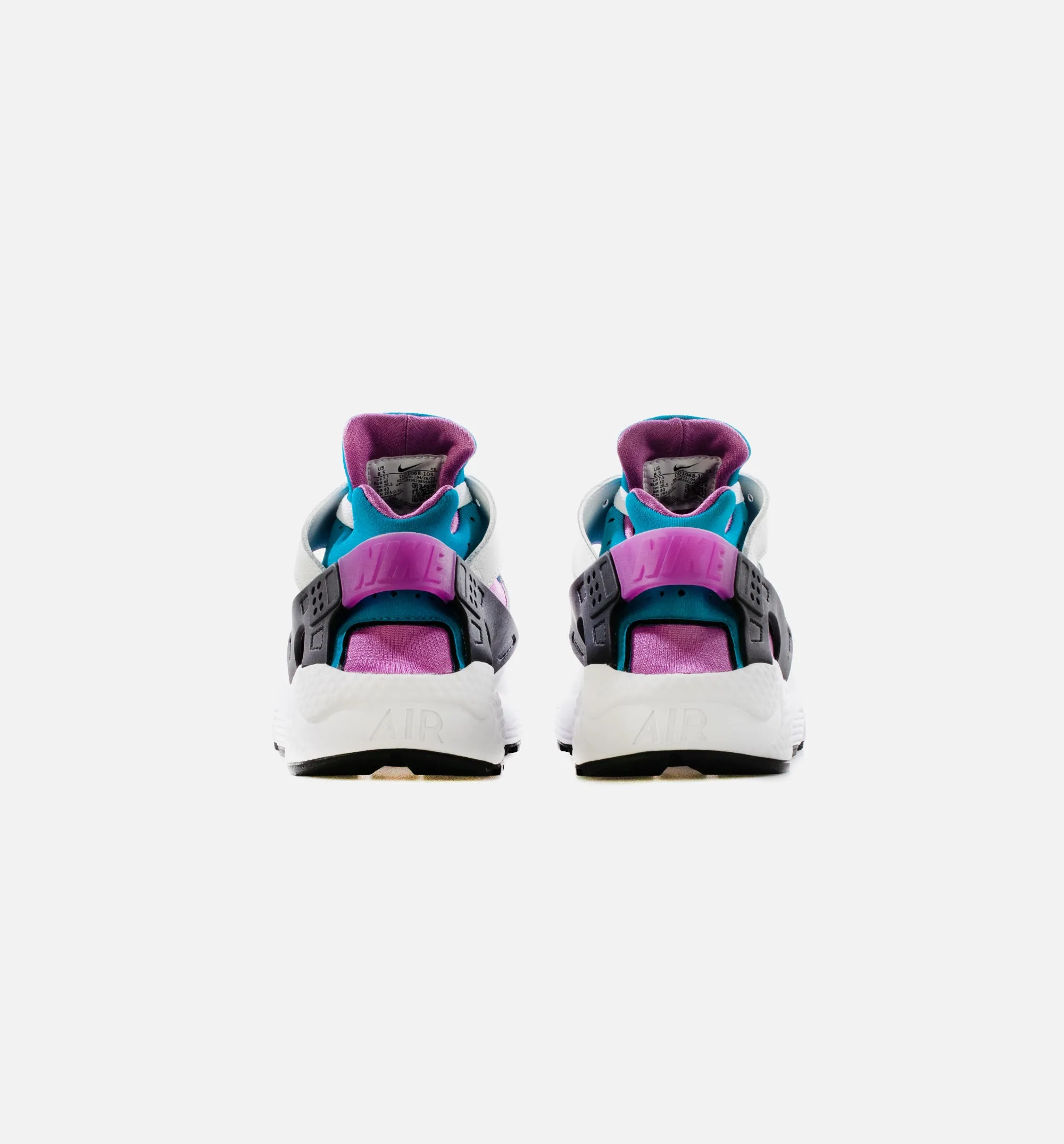 Air Huarache Aquatone Mens Running Shoe - White/Aquatone/Deep Magenta/Black