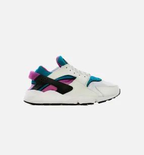 Air Huarache Aquatone Mens Running Shoe - White/Aquatone/Deep Magenta/Black