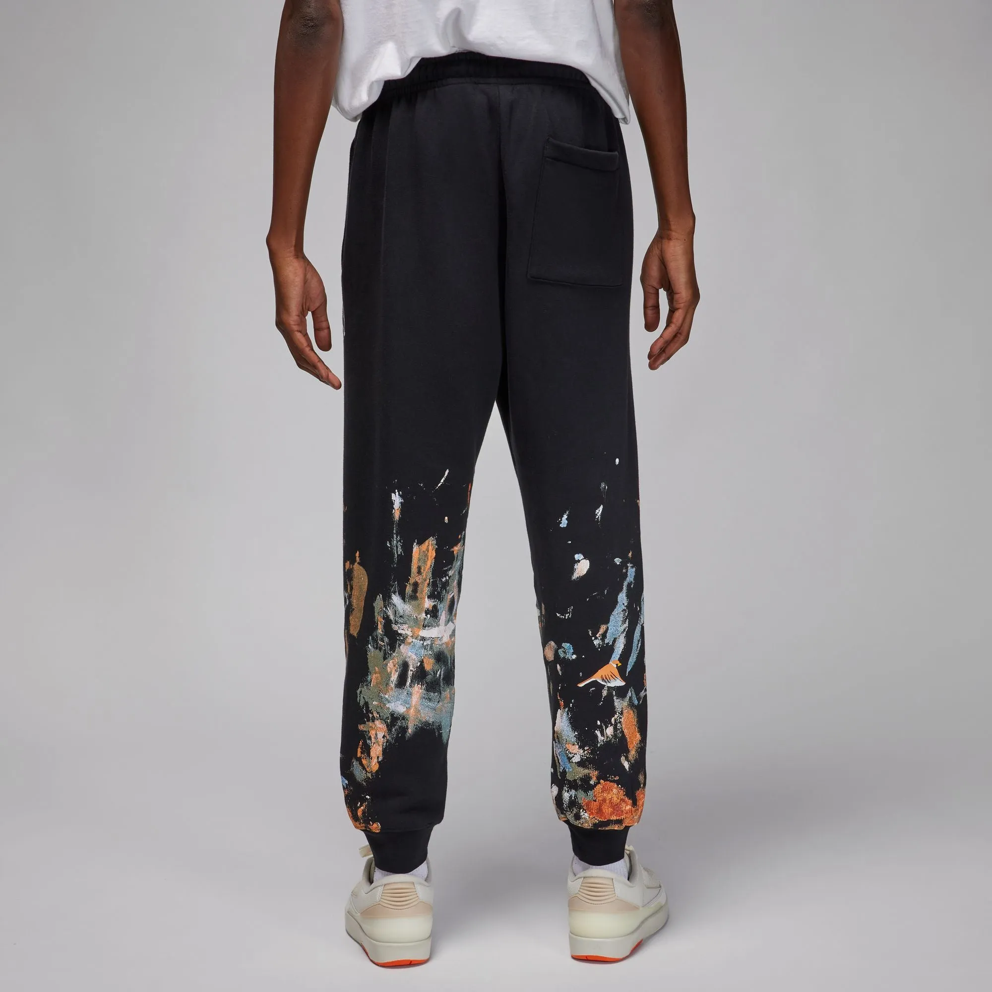 Air Jordan Mens Limited Edition Artist Series Pants by Jammie Holmes