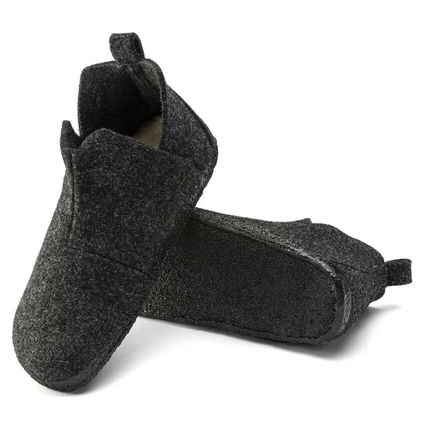 Andermatt Men - Anthracite Wool Felt Shearling