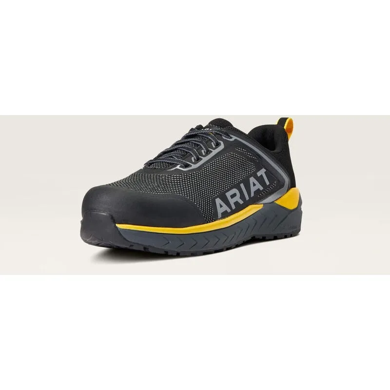 Ariat Men's Outpace Sd CT Safety Slip Resist Work Shoe -Charcoal- 10040319