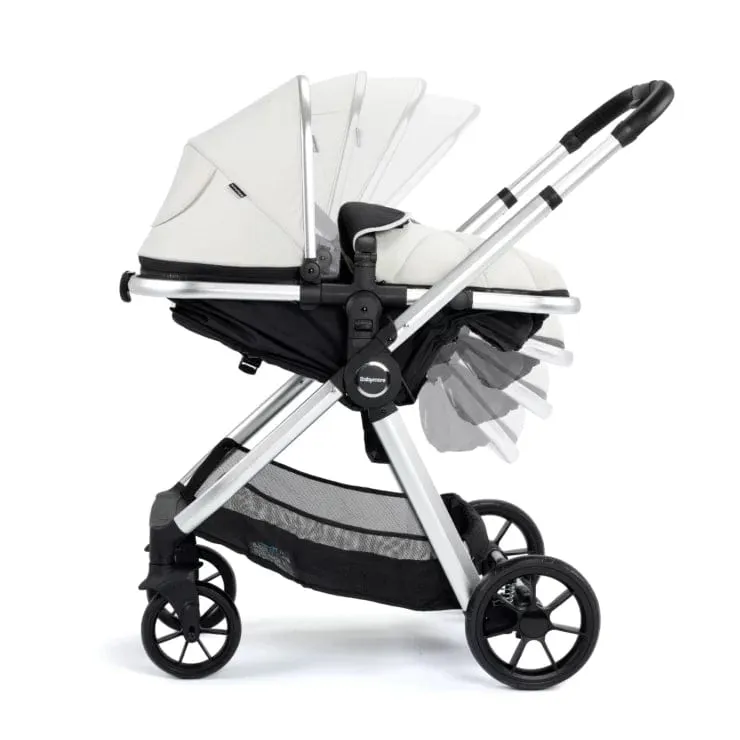 Babymore Mimi 2in1 Pram and Pushchair - Silver