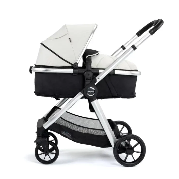 Babymore Mimi 2in1 Pram and Pushchair - Silver