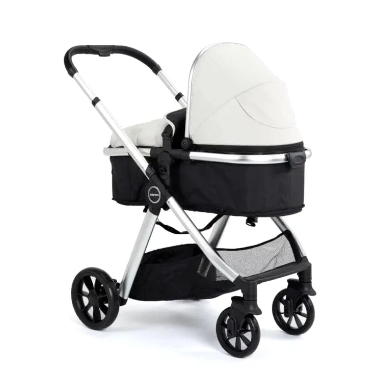 Babymore Mimi 2in1 Pram and Pushchair - Silver