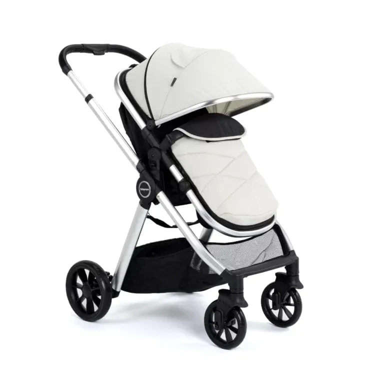 Babymore Mimi 2in1 Pram and Pushchair - Silver