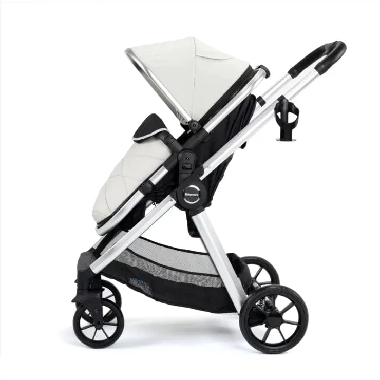 Babymore Mimi 2in1 Pram and Pushchair - Silver