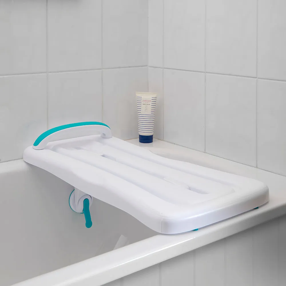 Bath board with support handle