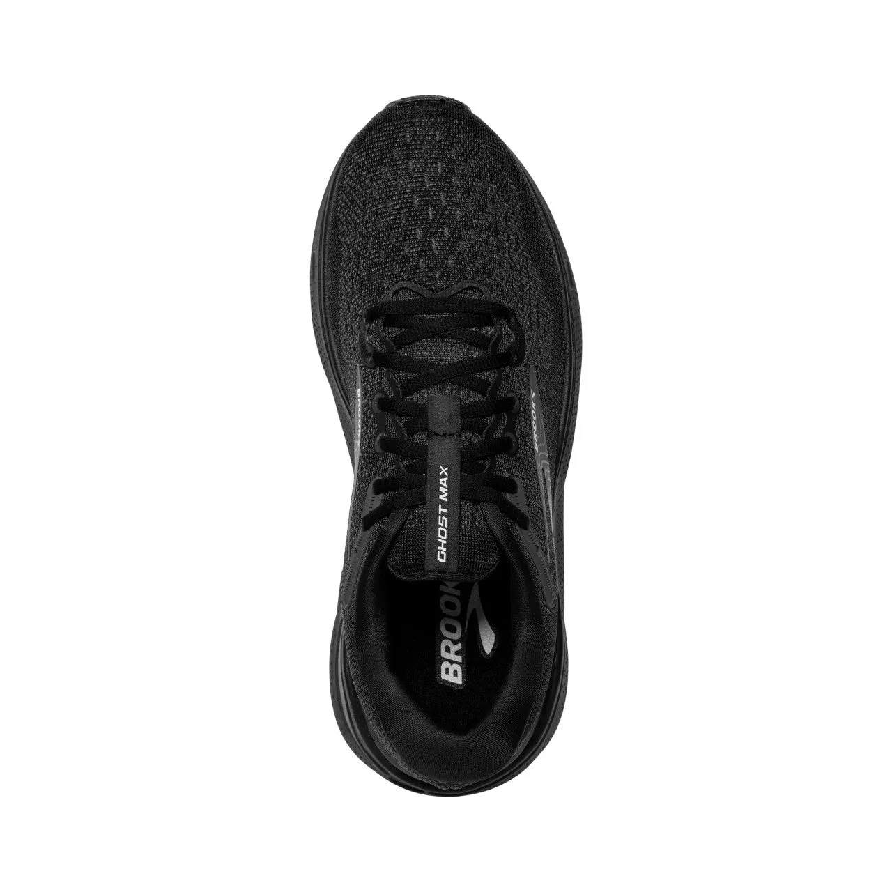 Brooks Ghost Max Wide (Womens) - Black/Black/Ebony