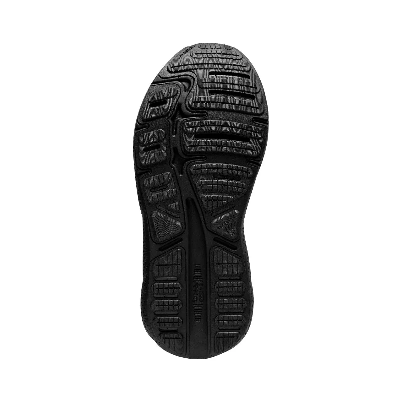 Brooks Ghost Max Wide (Womens) - Black/Black/Ebony