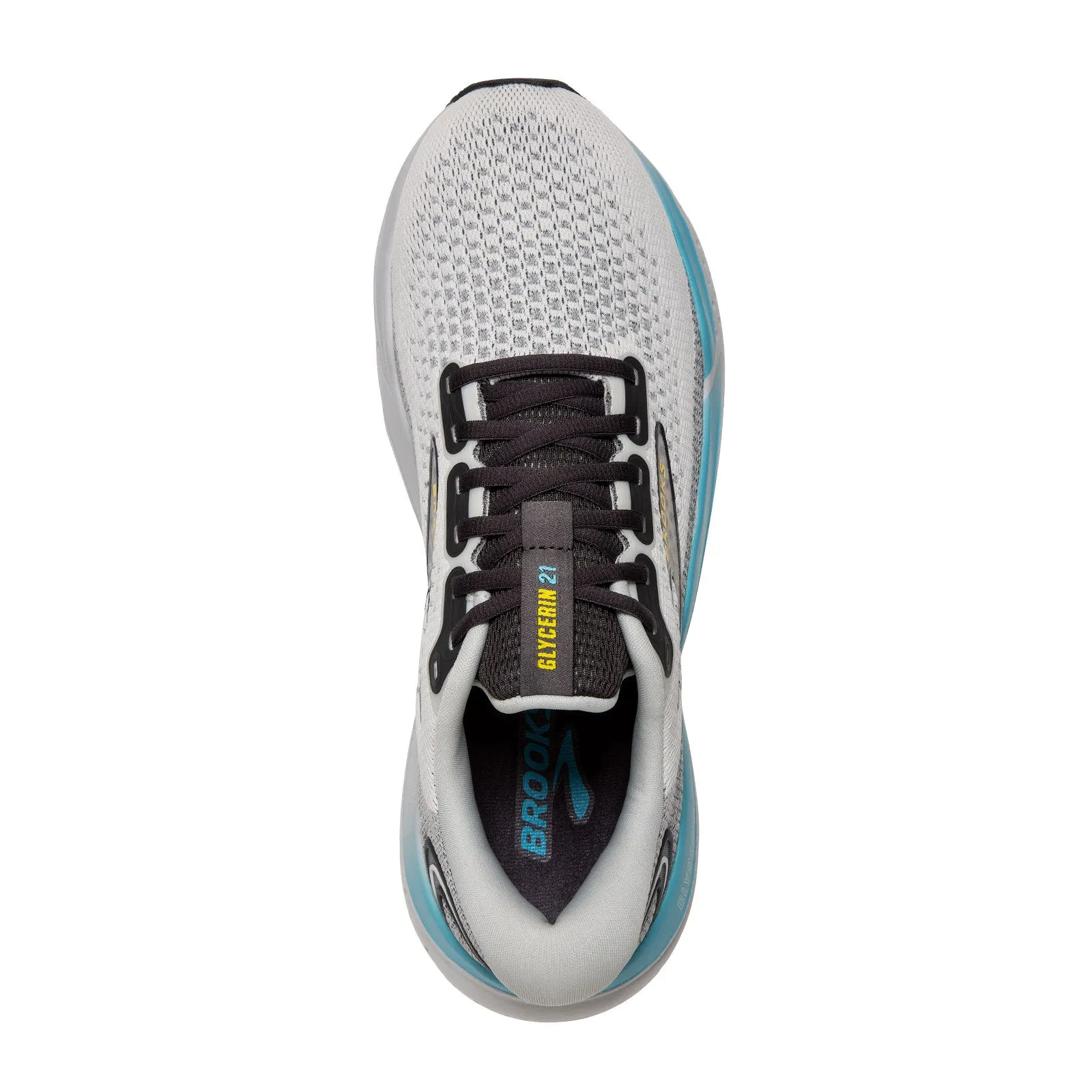 Brooks Glycerin 21 (Men) - Coconut/Forged Iron/Yellow