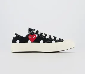 Comme Des Garcon Ct Lo 70S X Play Cdg Polka Black