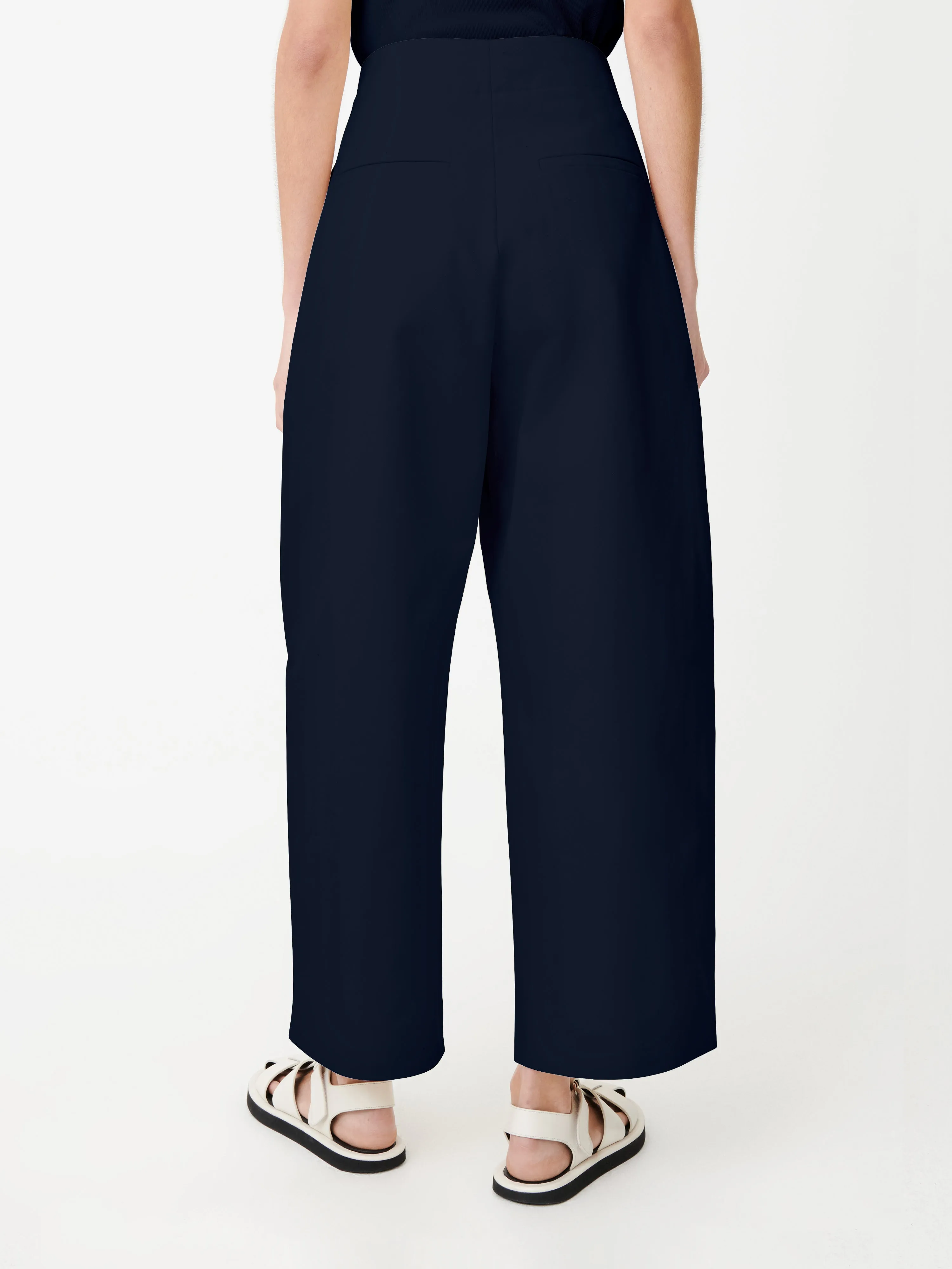 Dordoni Volume Pant In Dark Navy