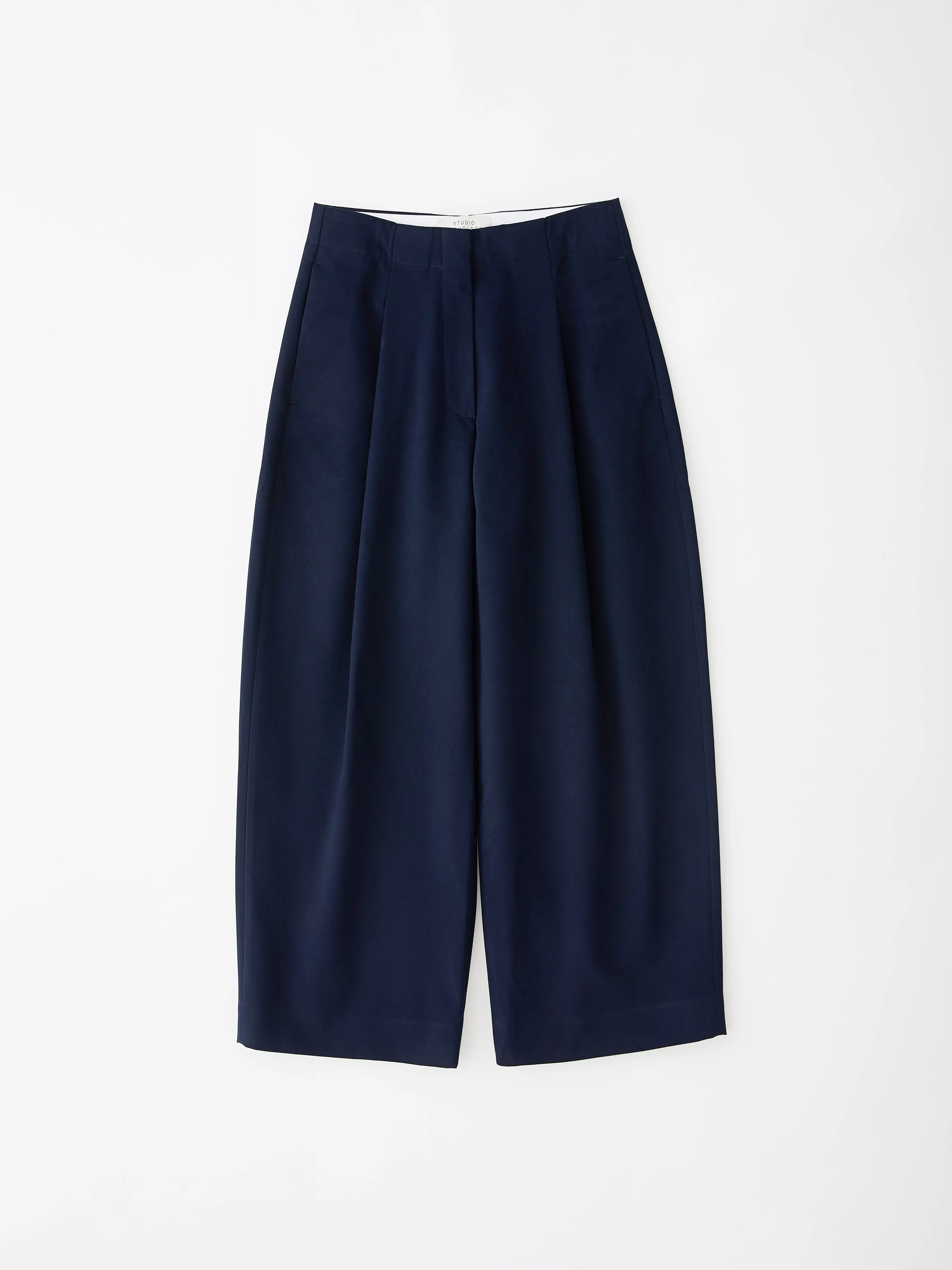 Dordoni Volume Pant In Dark Navy