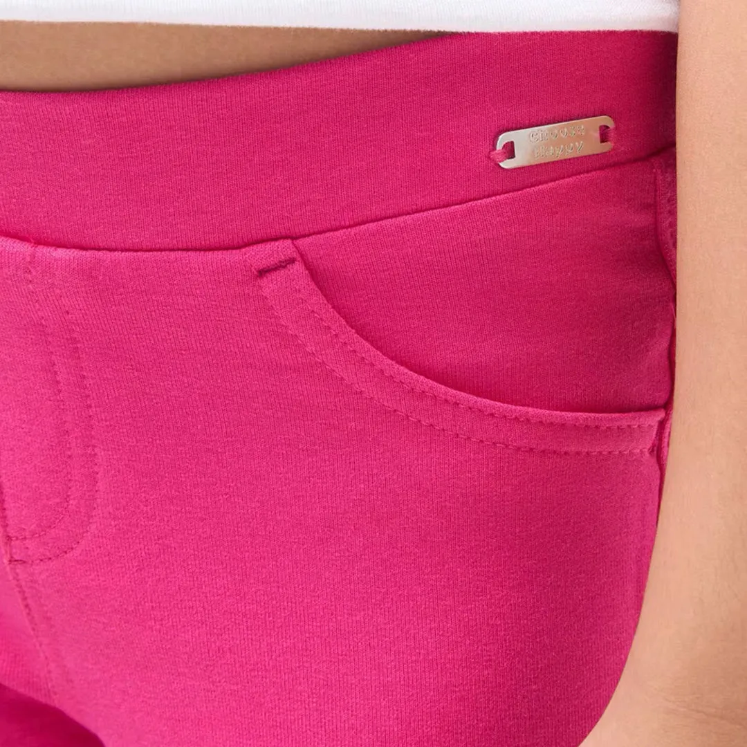 Elastic Waistband Jeggings