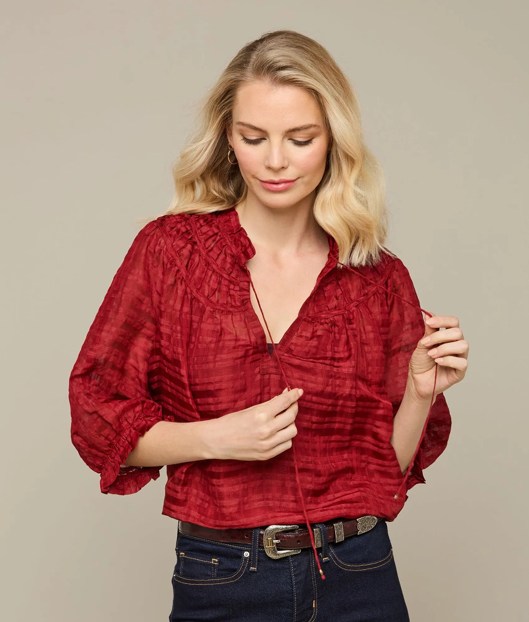 Finley Top :: Cinnamon