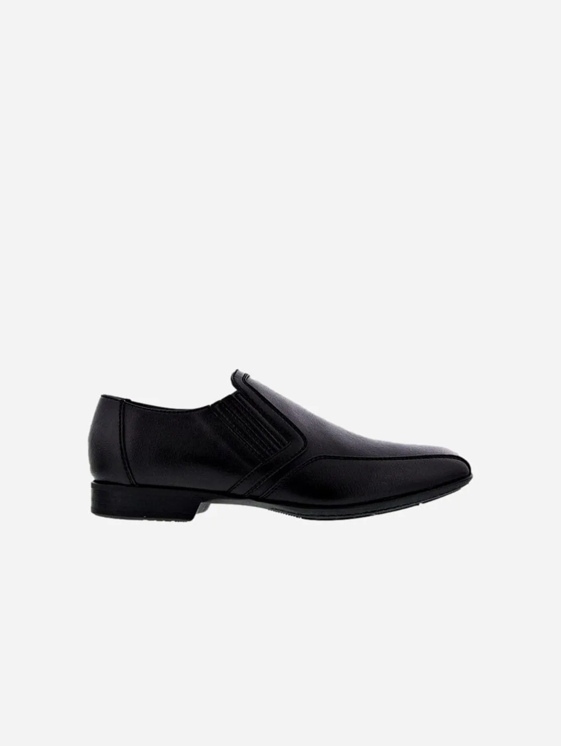 Gianni Men's Vegan Leather Moccasins | Black