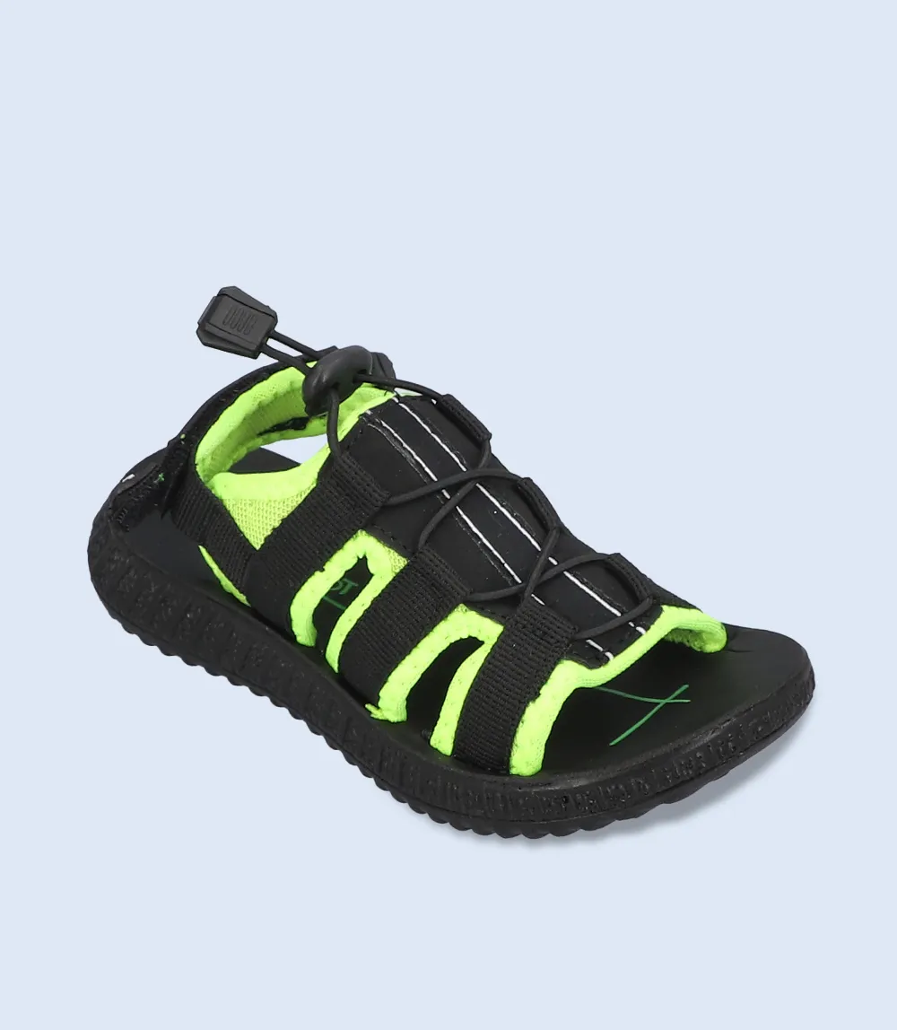 KB0187-BLACK-Boys Sandal