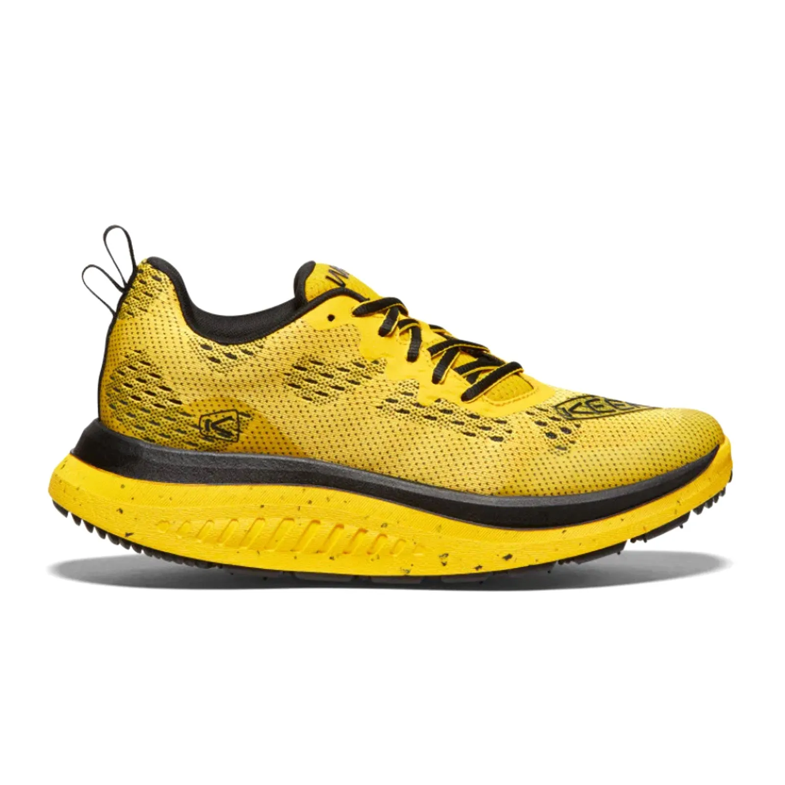 Keen WK400 Waterproof Walking Shoe (Men) - Keen Yellow/Black