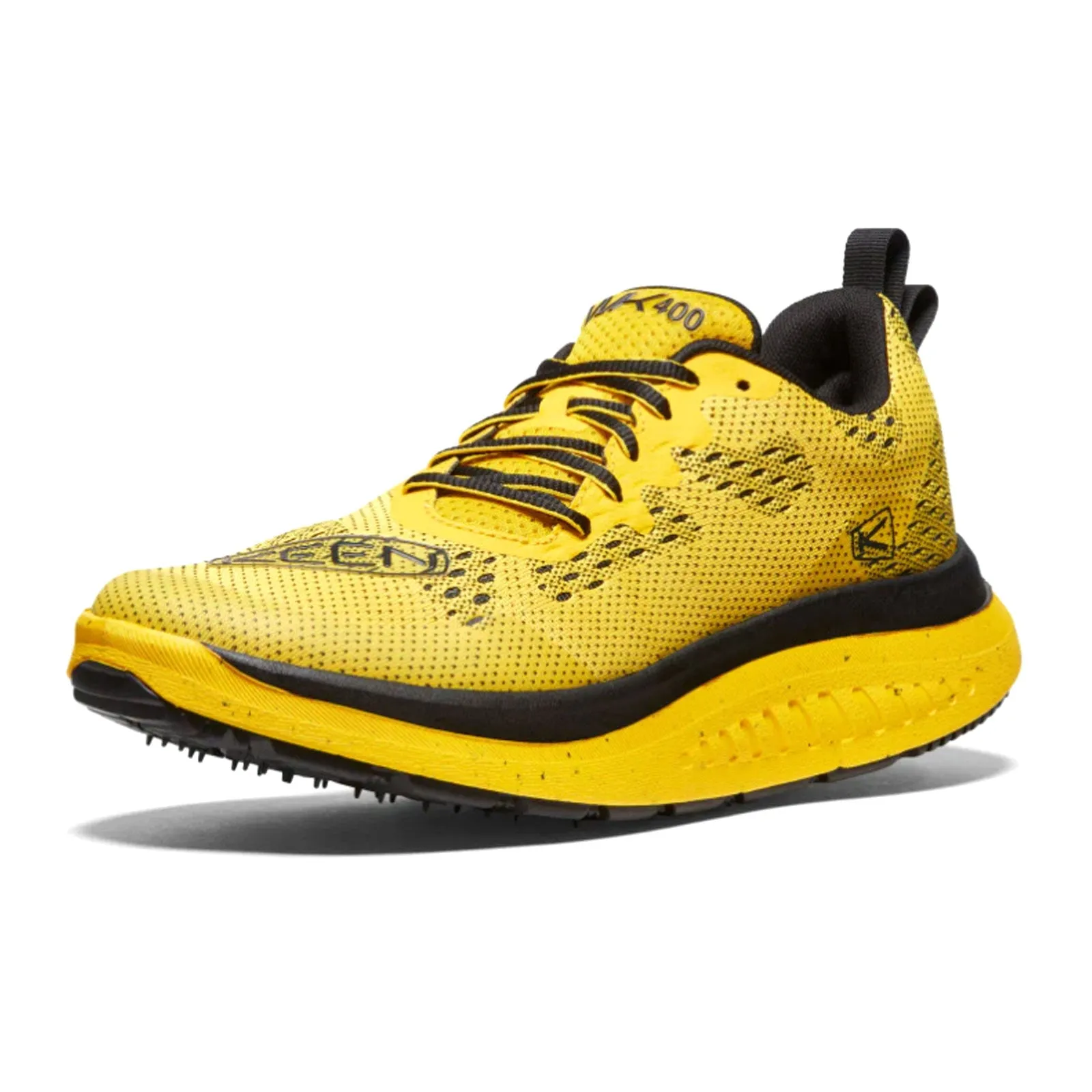 Keen WK400 Waterproof Walking Shoe (Men) - Keen Yellow/Black