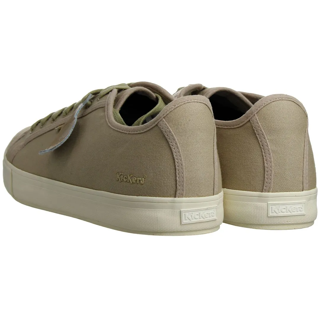 Kickers Tovni Lacer Mens Beige Trainers