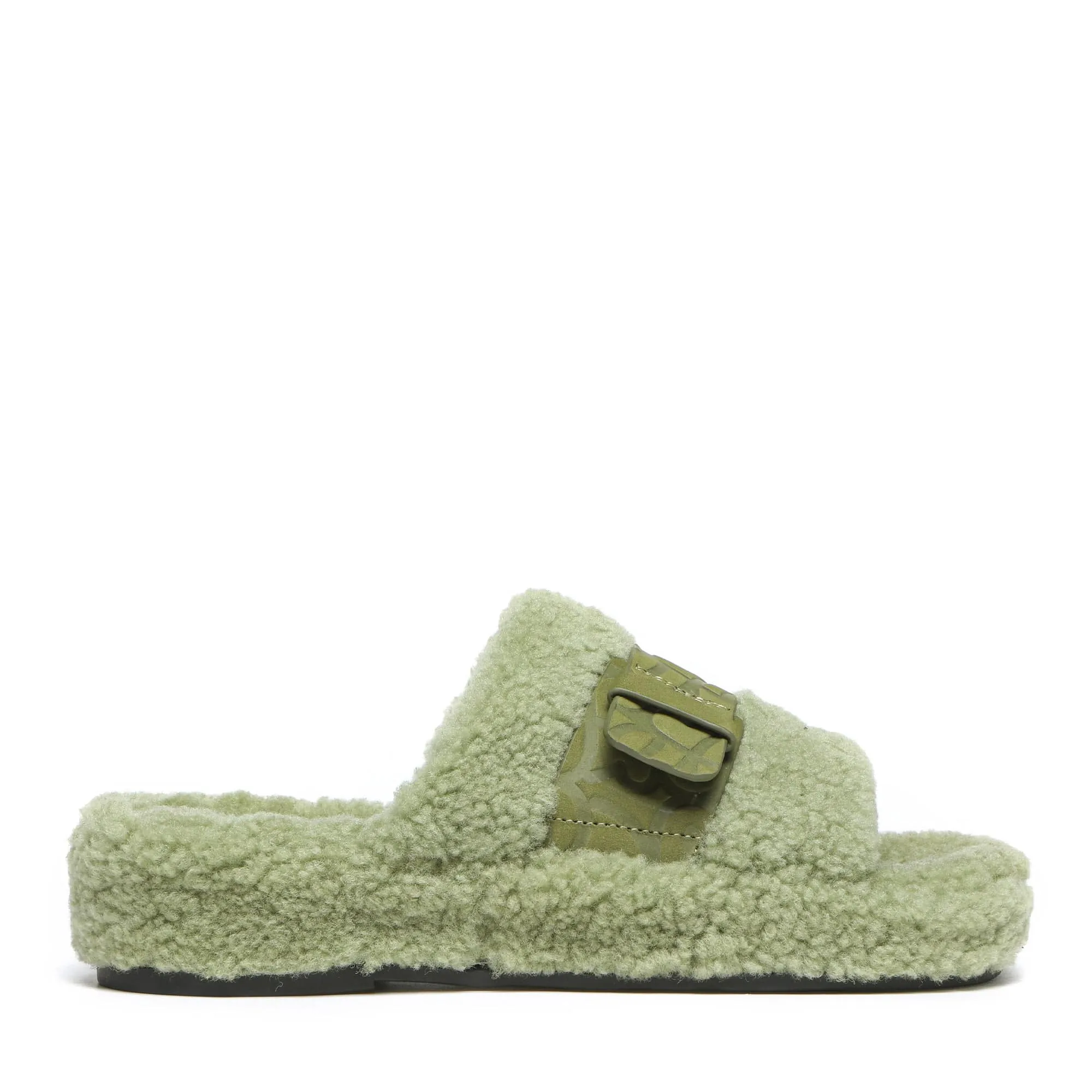 Kink Sheepskin Wool Slides