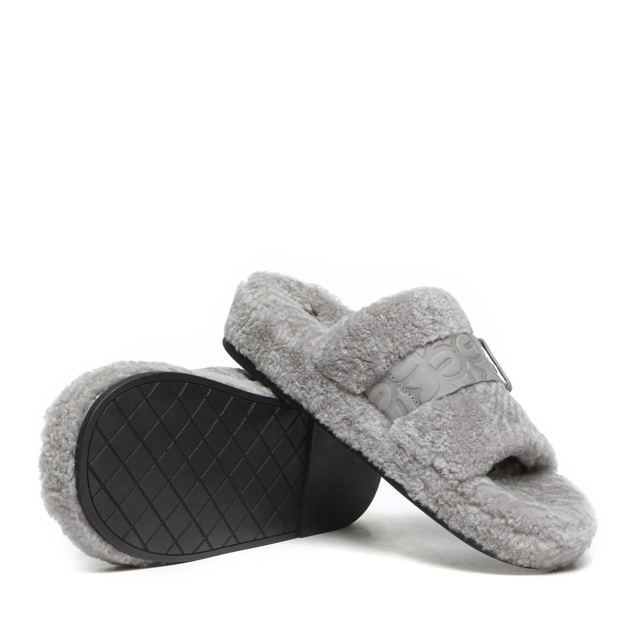 Kink Sheepskin Wool Slides