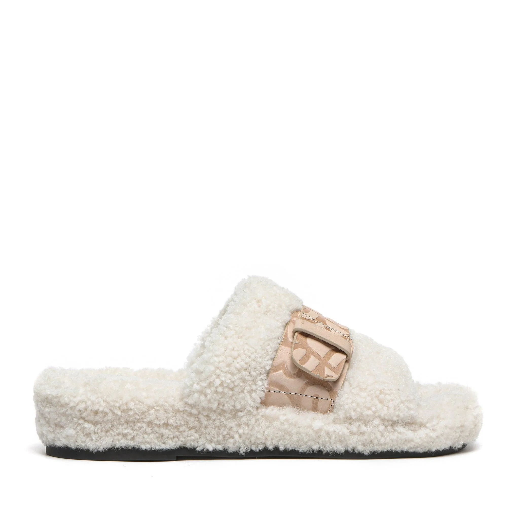 Kink Sheepskin Wool Slides