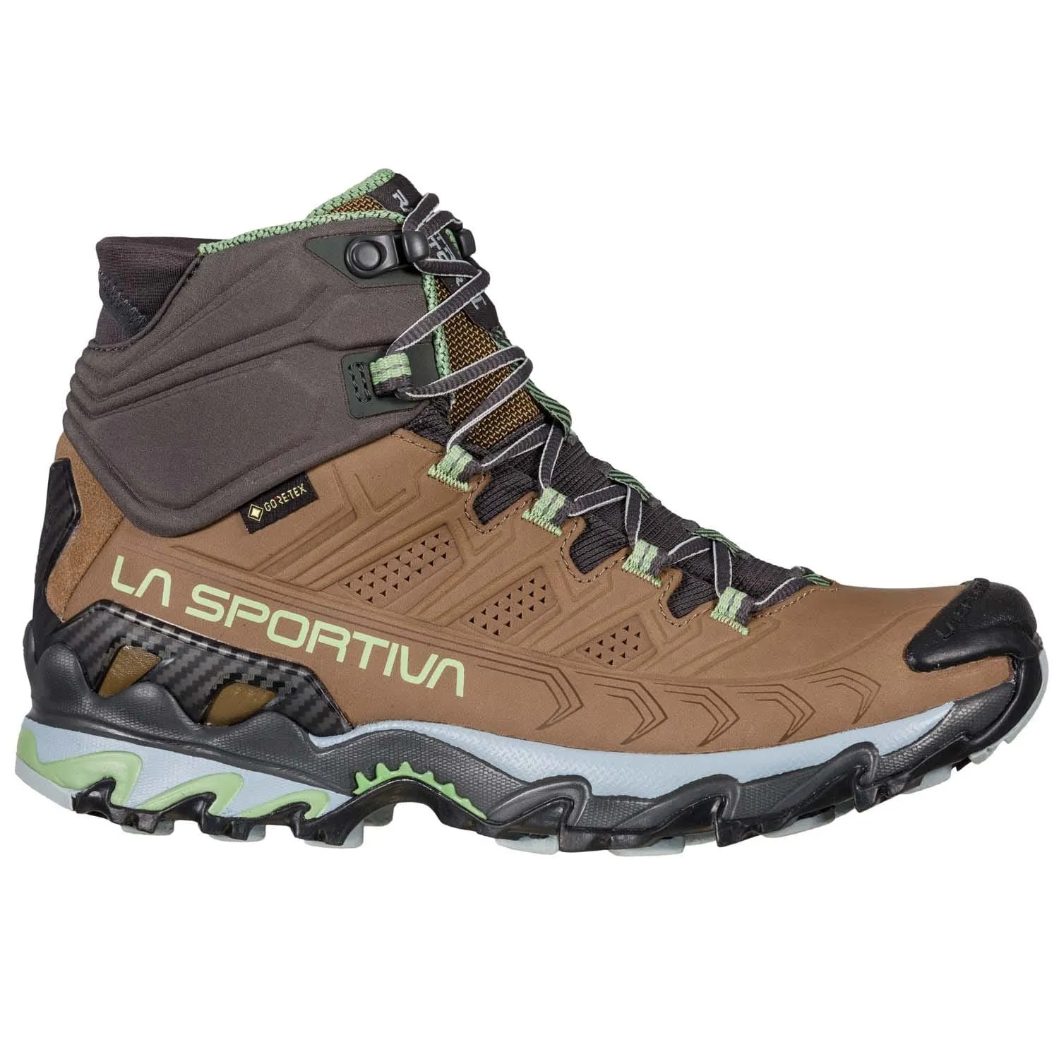 La Sportiva Ultra Raptor II Leather GTX Mid Hiking Boot (Women's) Taupe/Sage