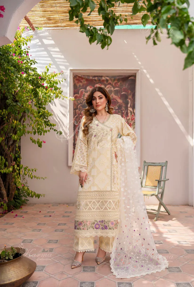 Maah E Rooh | Karma Collection | Pale Ivory