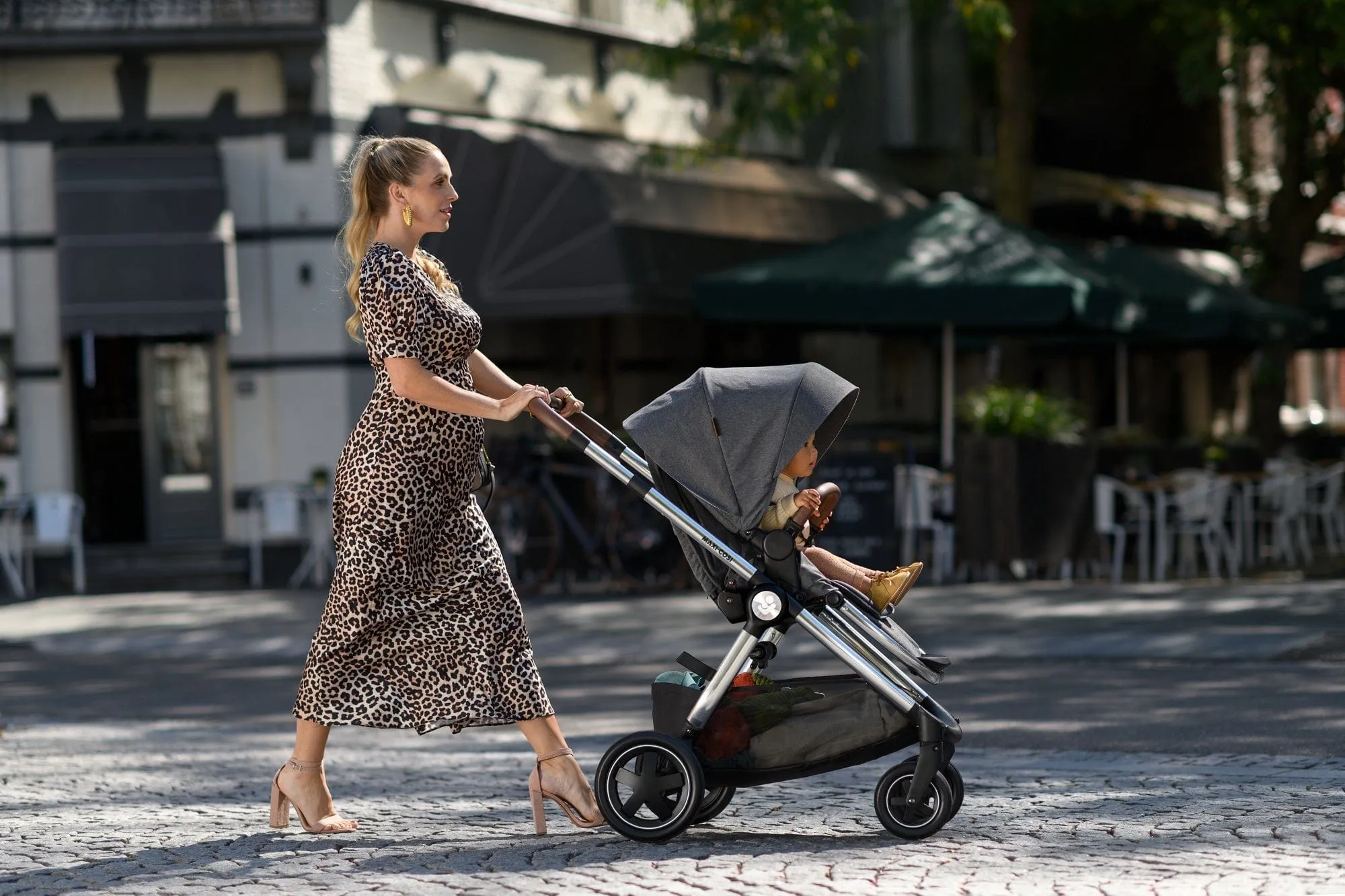 Maxi Cosi Adorra 2 Luxe Pushchair -  Grey Twillic