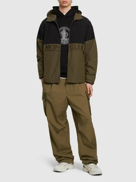 Moncler   Cotton poplin cargo pants 