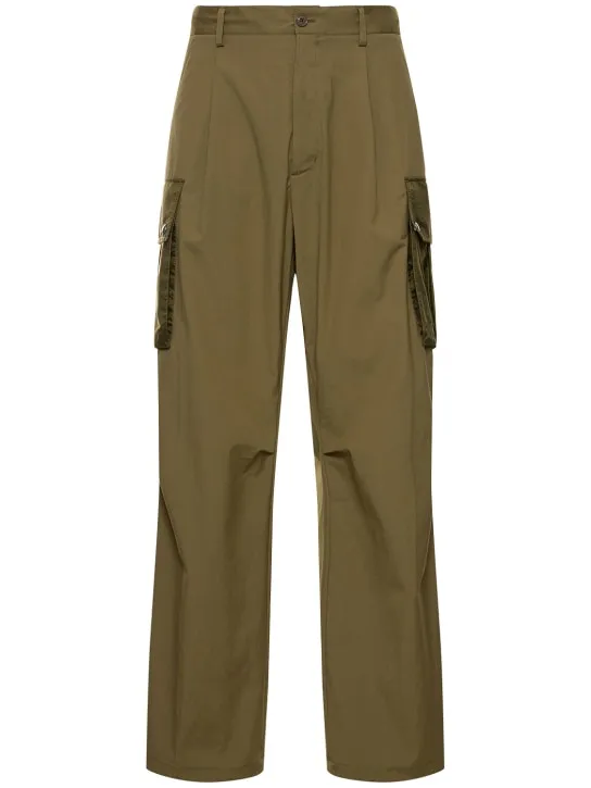 Moncler   Cotton poplin cargo pants 