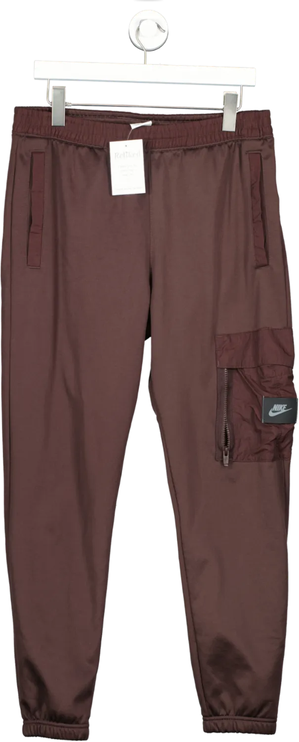 Nike Brown Dri Fit Cargo Joggers UK M