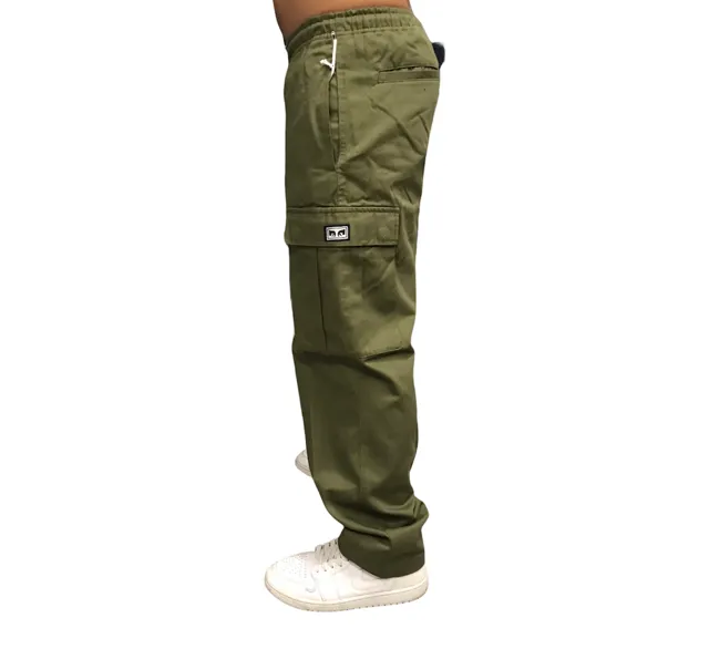 Obey Easy Cargo Trousers 142020189 army tent