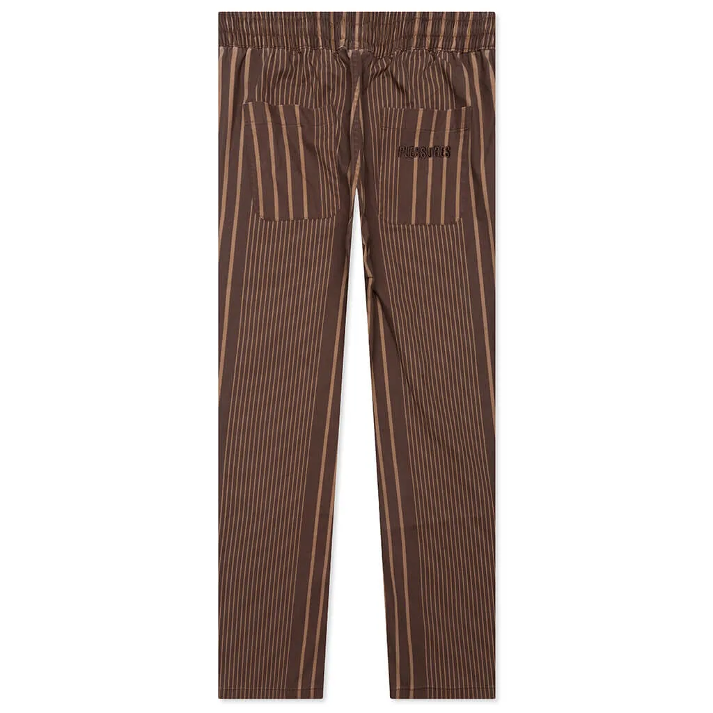 Optics Easy Pant - Brown