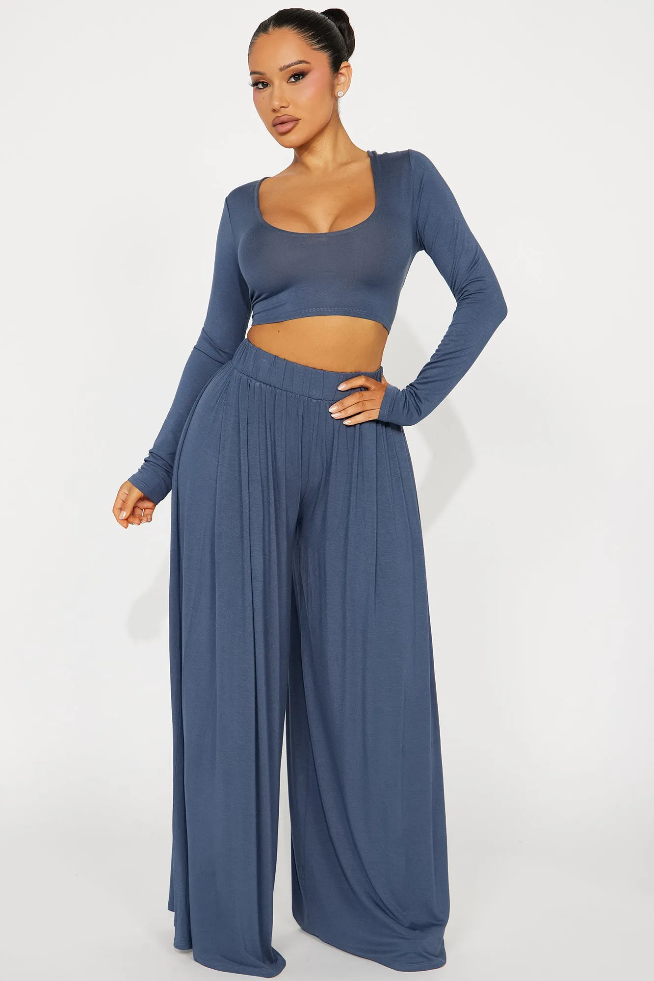 Robyn Pant Set - Blue