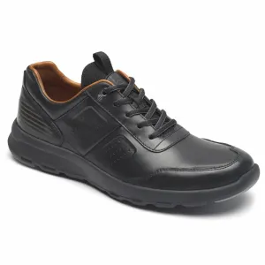 Rockport Men LETS WALK M UBAL BLACK/LEATHER