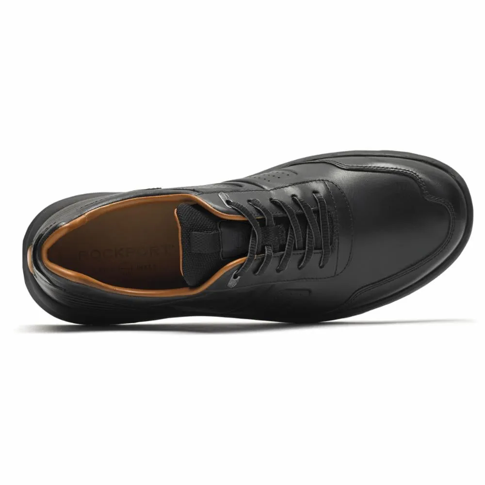 Rockport Men LETS WALK M UBAL BLACK/LEATHER