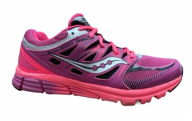 Saucony girls' running shoe Zealot magenta/black/ctl SY54610