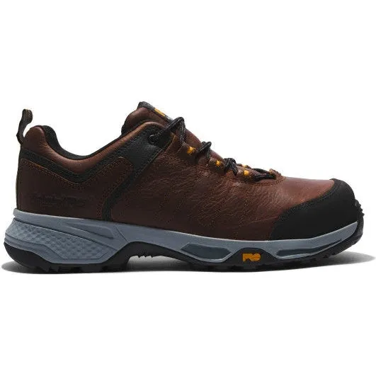 Timberland Pro Mens Switchback Low CT Brown Work Shoe, Slip Resistant, TB0A5N72214