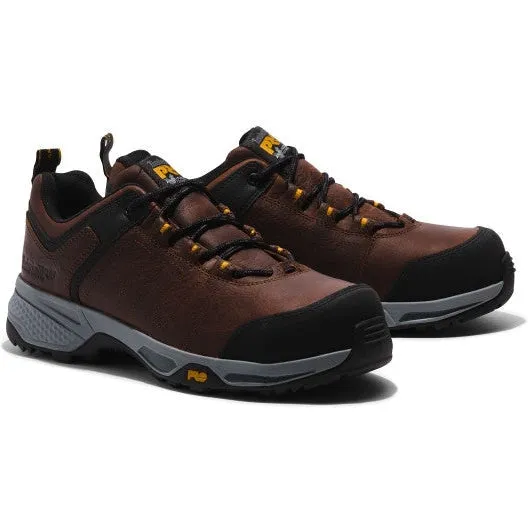 Timberland Pro Mens Switchback Low CT Brown Work Shoe, Slip Resistant, TB0A5N72214