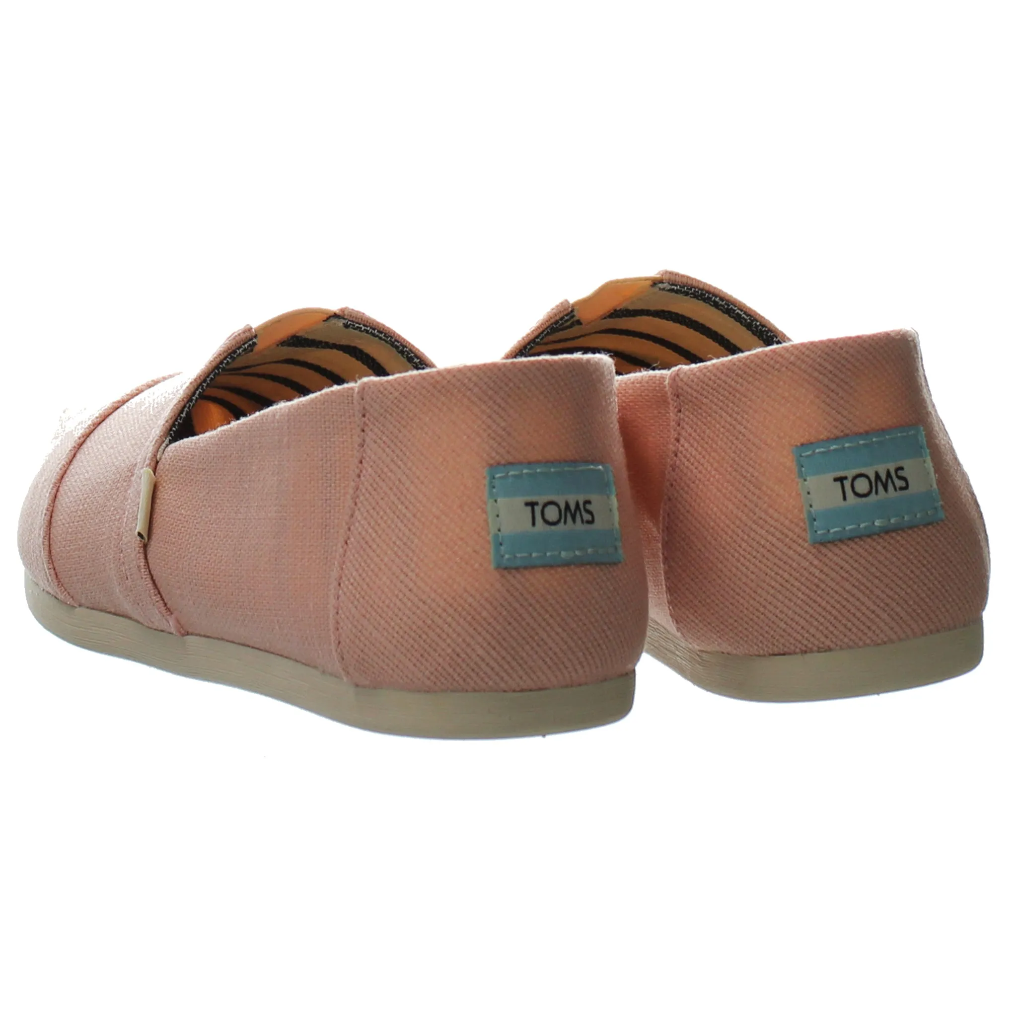 Toms Alpargatas Pink Womens Plimsolls