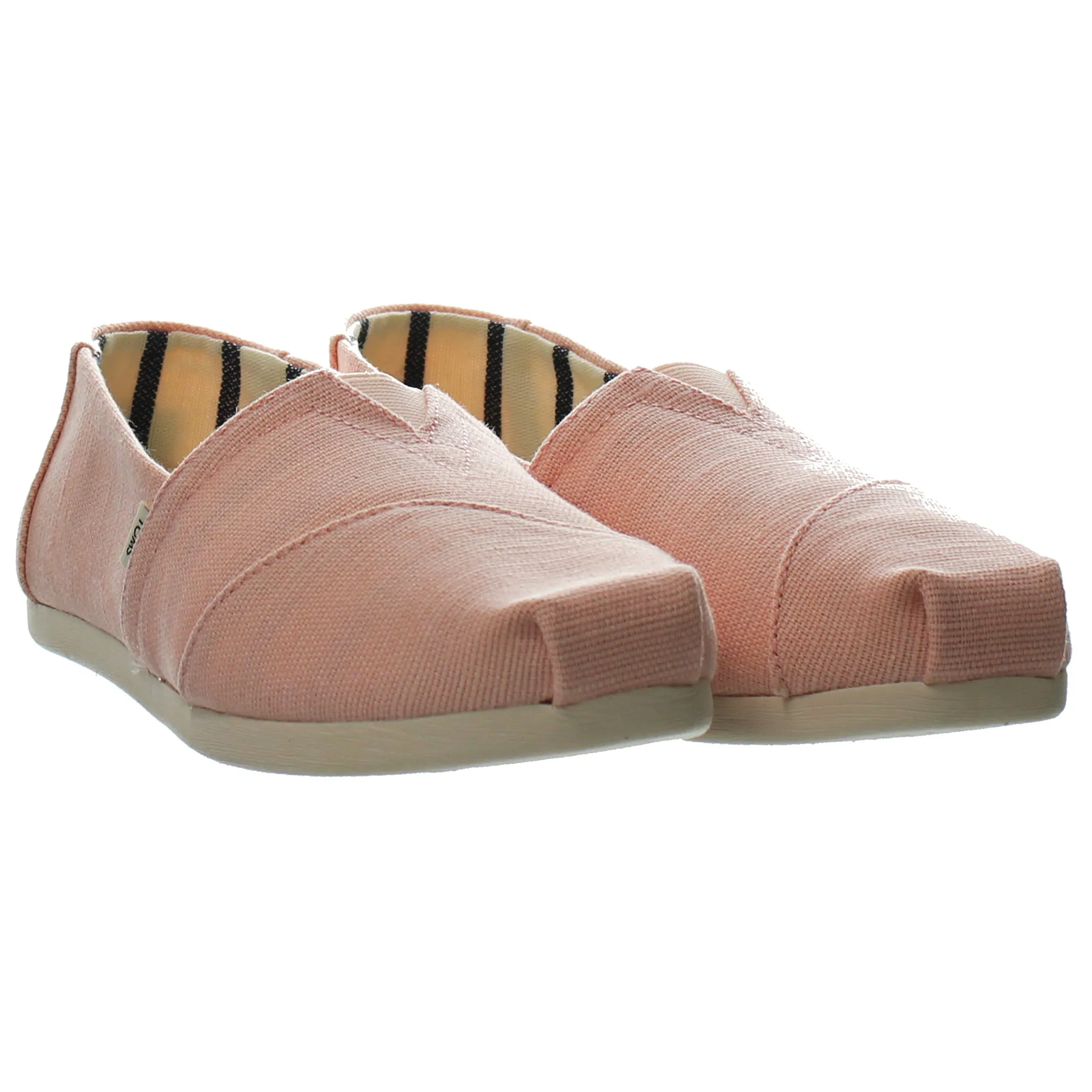 Toms Alpargatas Pink Womens Plimsolls