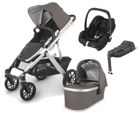 UPPAbaby Vista V2 with Cabriofix i-Size Car Seat and Base - Theo