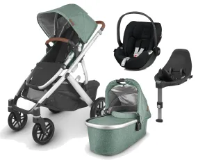 UPPAbaby Vista V2 with Cloud T Car Seat and Base - Emmett