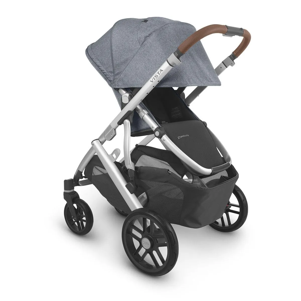 UPPAbaby Vista V2 with Cloud T Car Seat and Base - Gregory/Deep Black