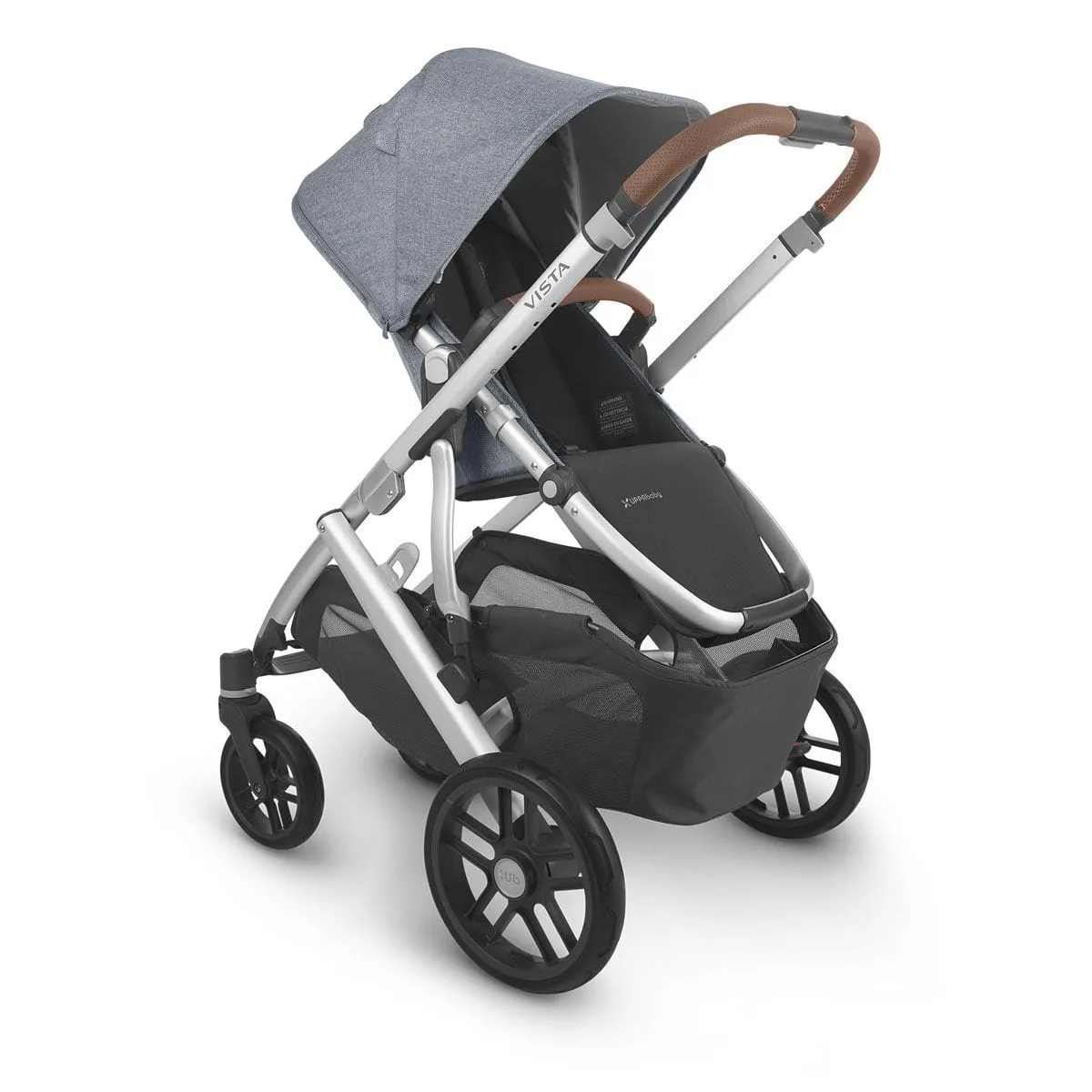 UPPAbaby Vista V2 with Cloud T Car Seat and Base - Gregory/Deep Black